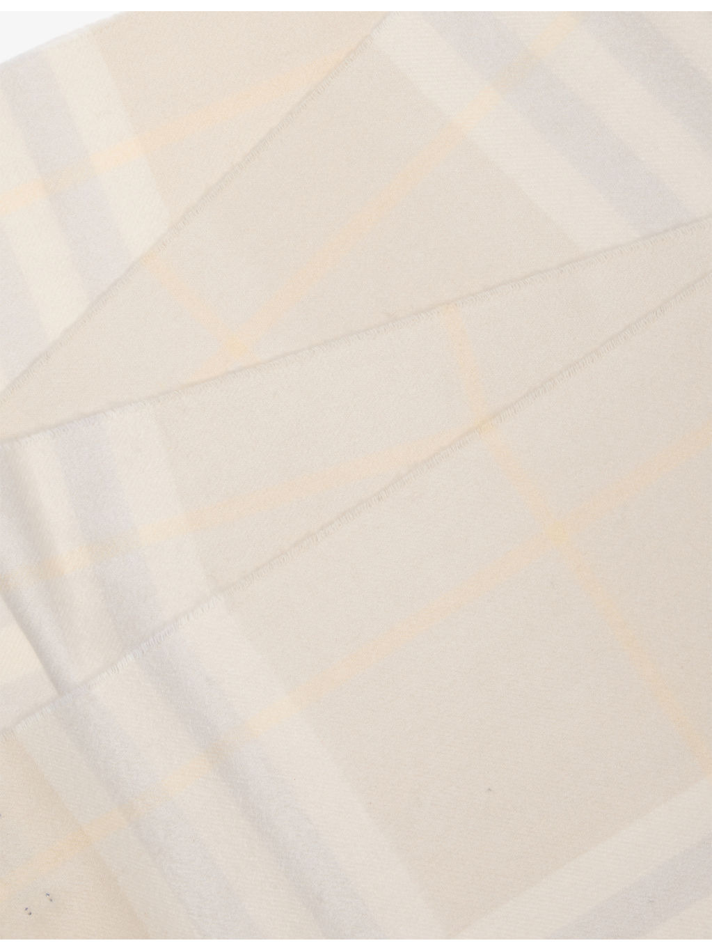 Check-Print Cashmere Scarf - 3