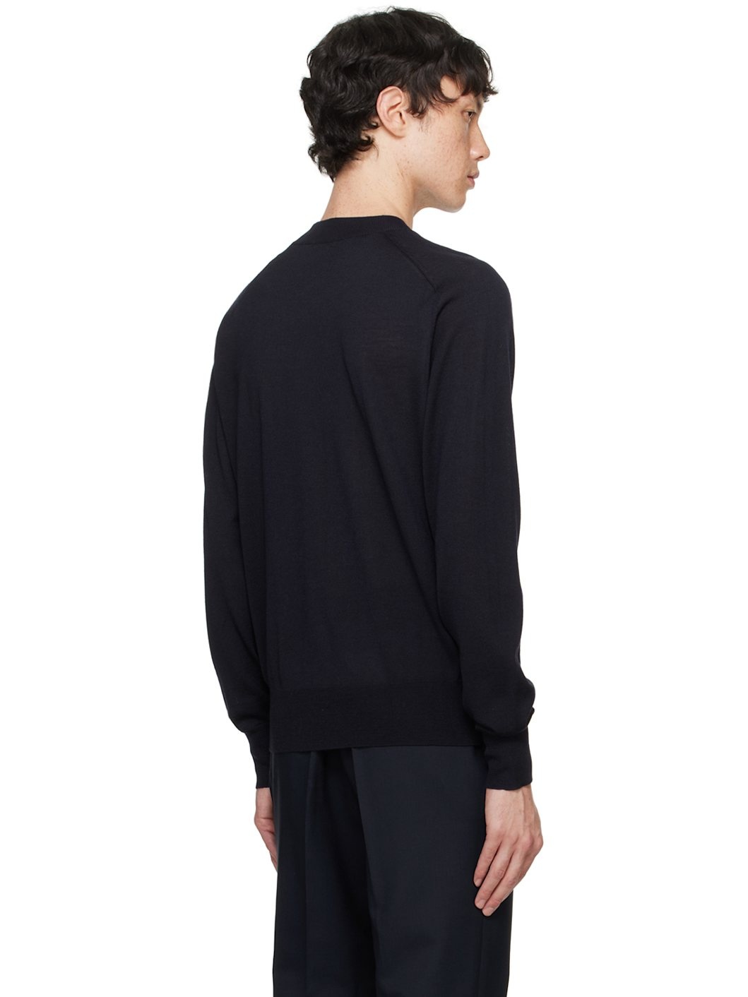 Navy Ami De Cœur Sweater - 3