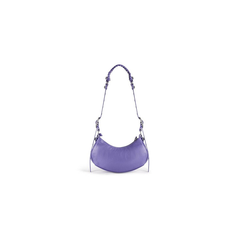 Women's Le Cagole Xs Shoulder Bag in Purple 4