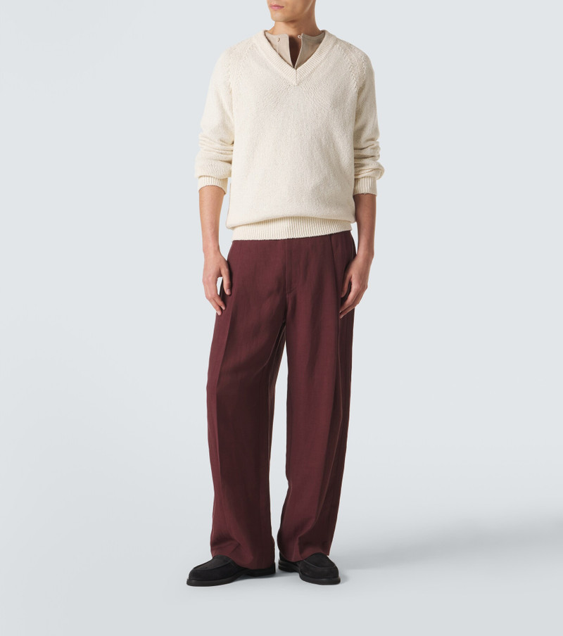 THOM SWEENEY Suede penny loafers outlook