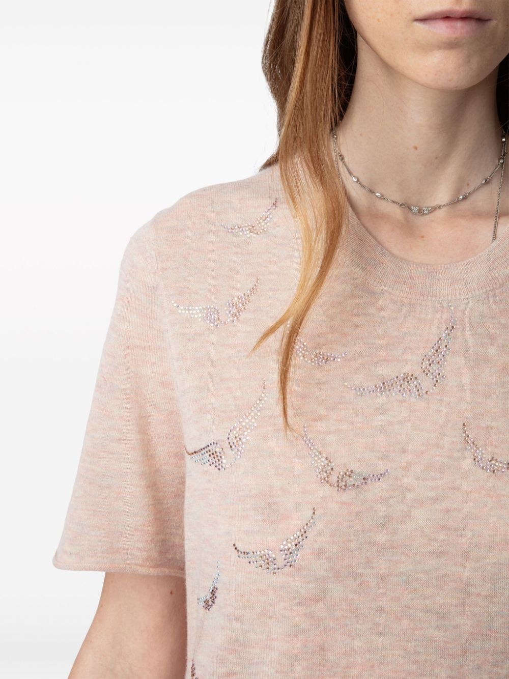 Ida crystals cashmere top - 4