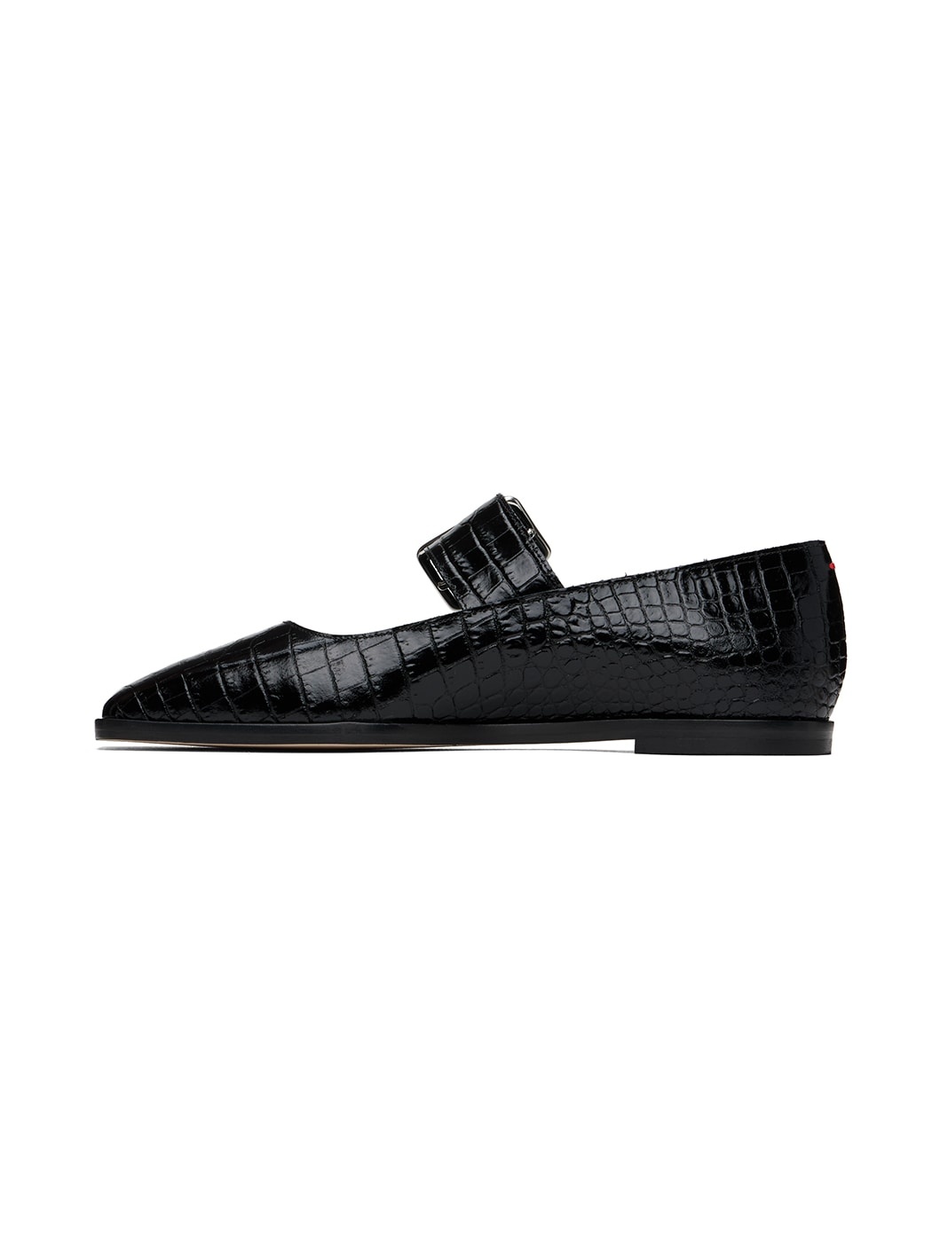 Black Sunny Ballerina Flats - 3