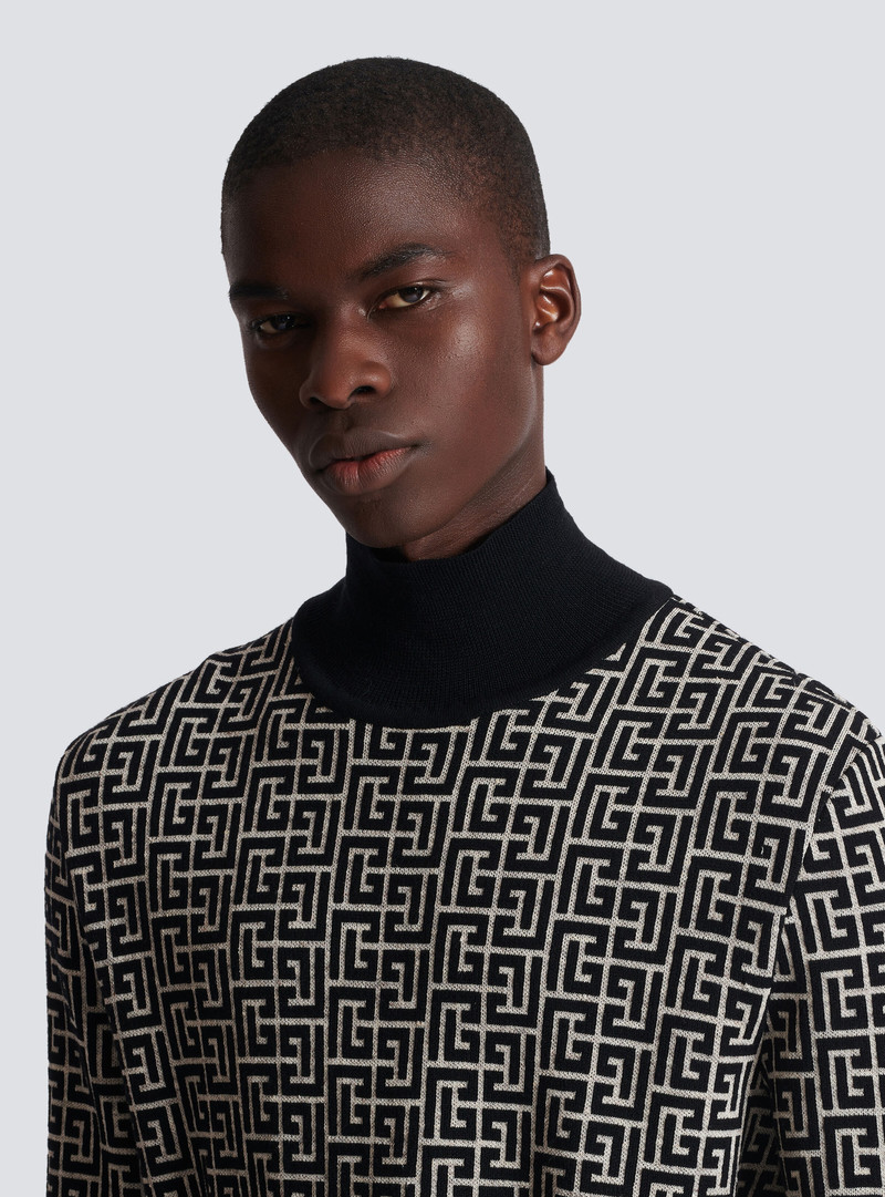 Wool turtleneck sweater 7