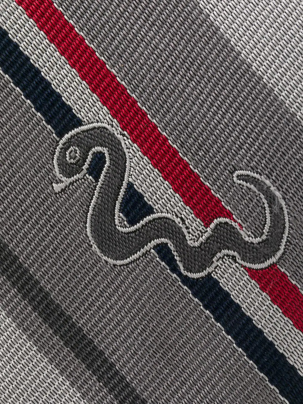 snake icon classic tie - 2