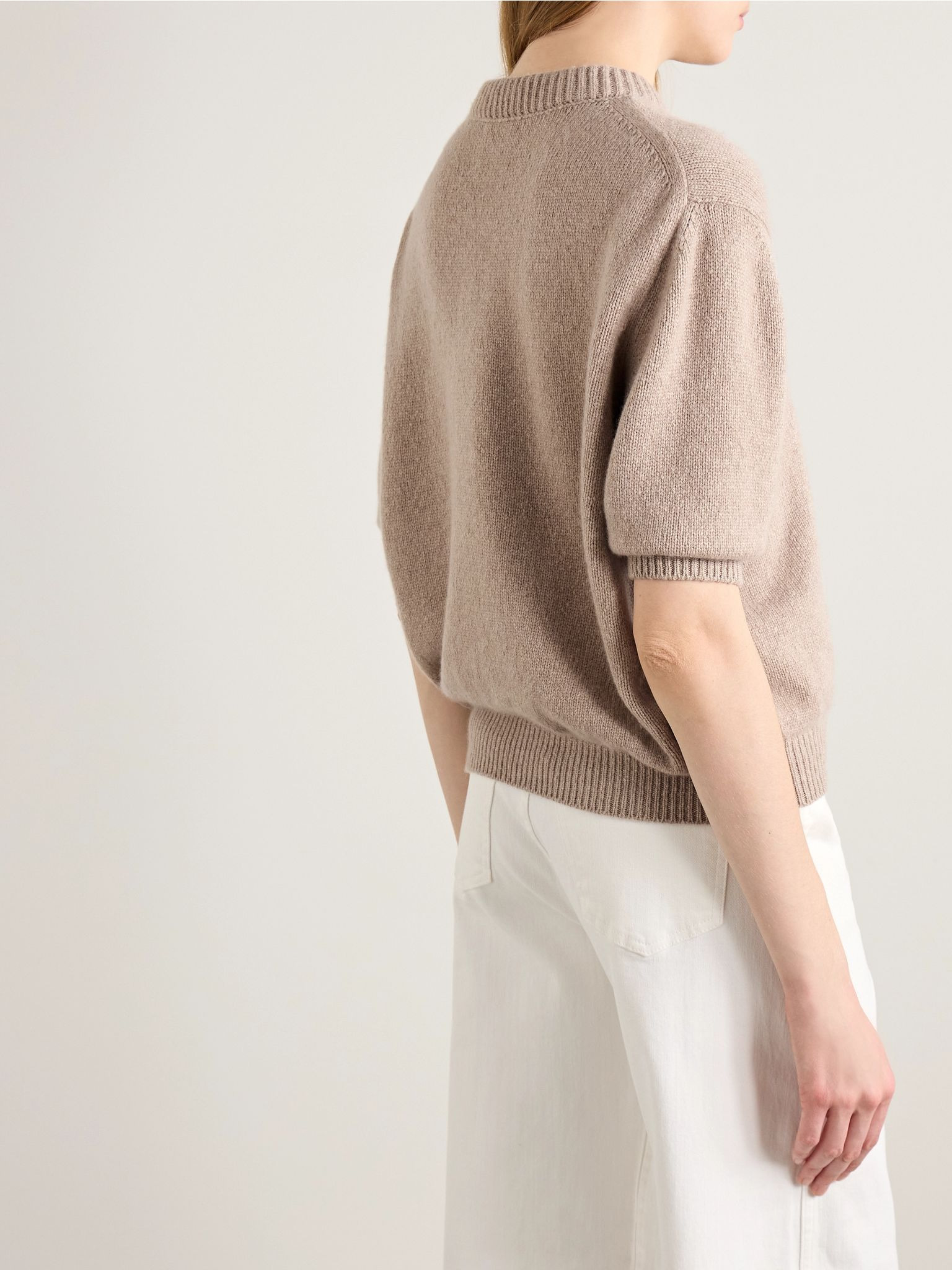 Davin cashmere sweater Beige - 3