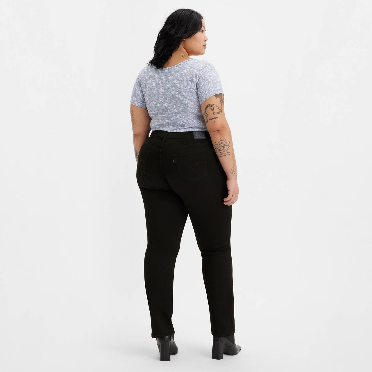 314 SHAPING STRAIGHT FIT WOMEN'S JEANS (PLUS SIZE) - 4