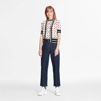 Louis Vuitton Game On Sporty Short-Sleeved Cardigan  outlook