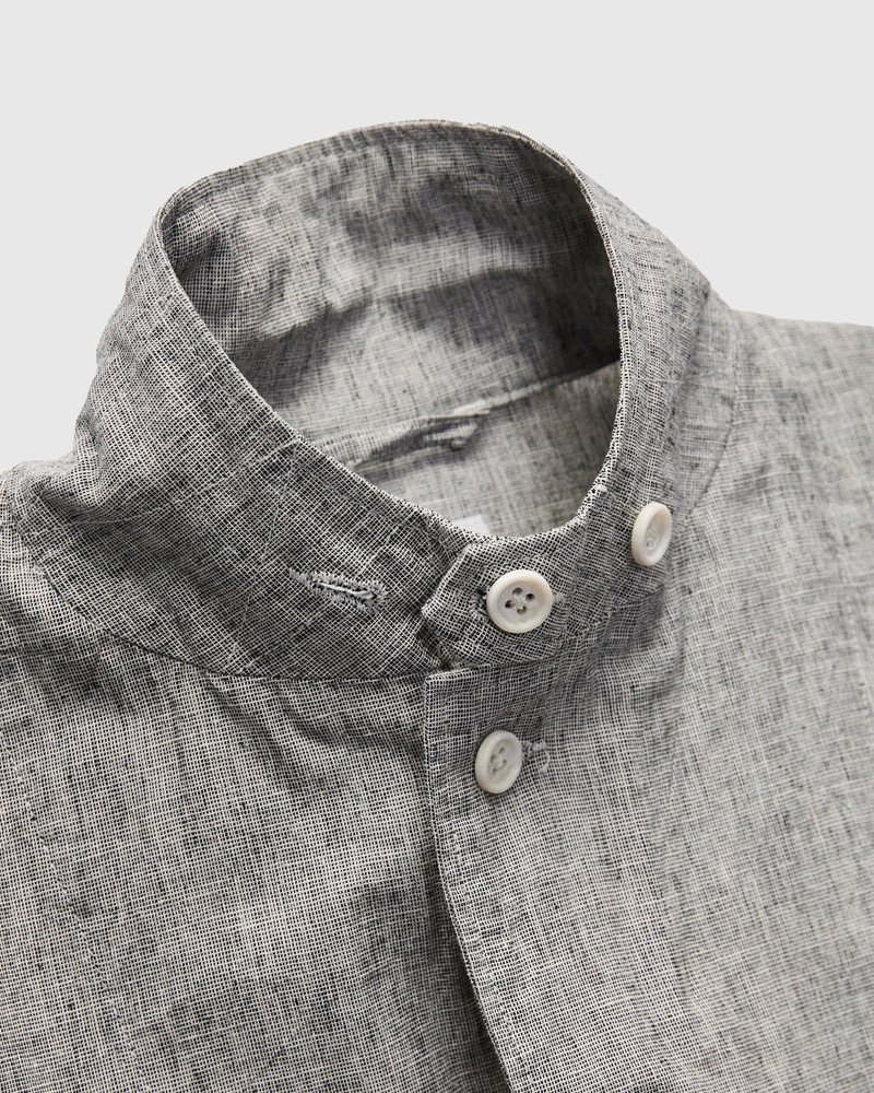 Loiter Jacket in Cotton-Linen Heather Grey Melange 6