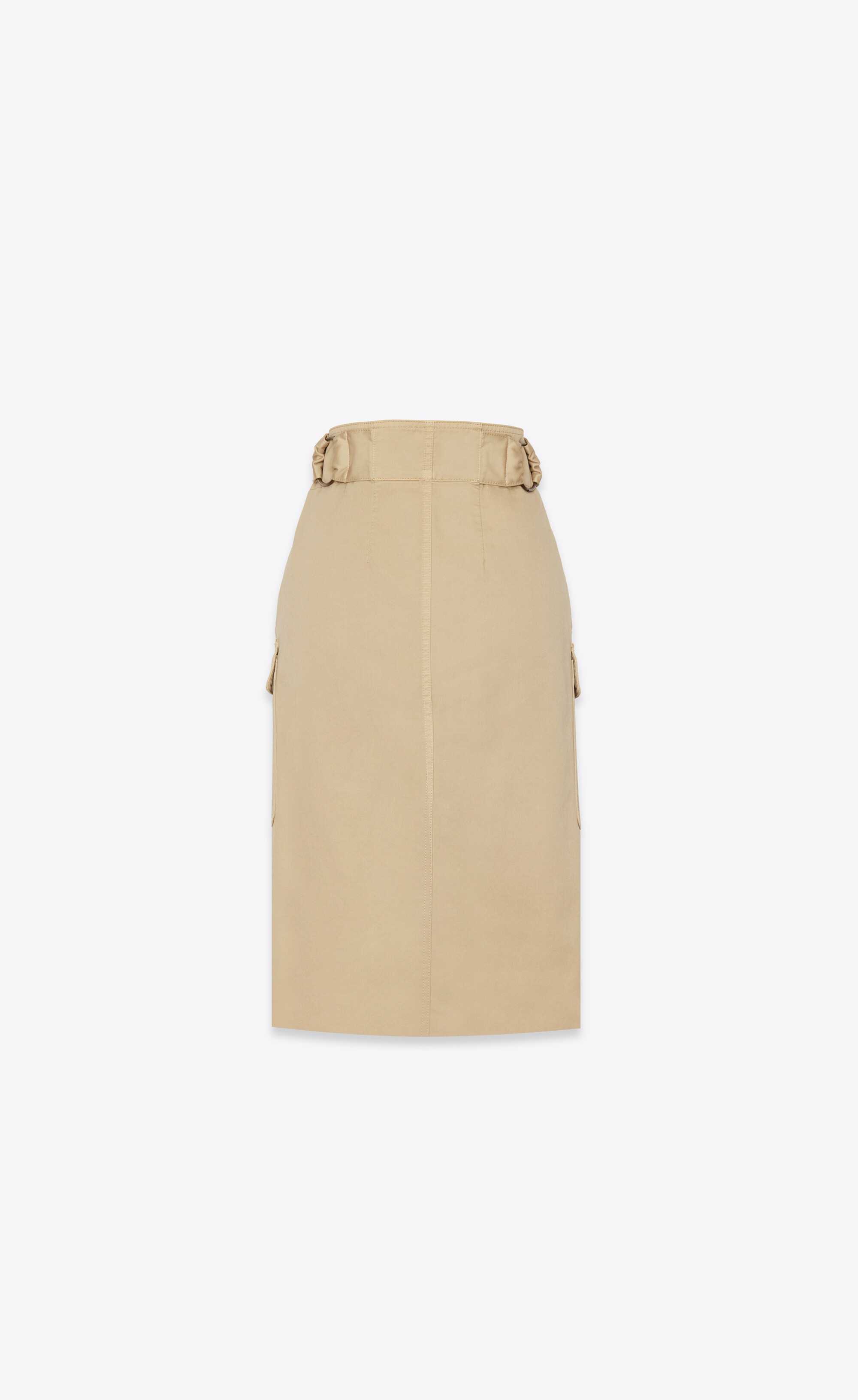 saharienne skirt in cotton - 2