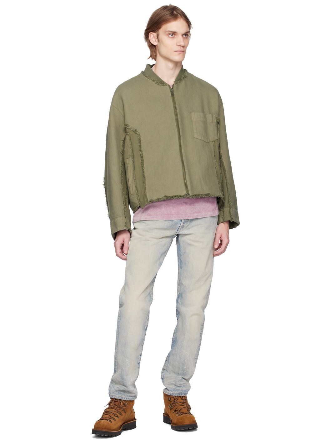 John Elliott VINTAGE FRAME ZIP JACKET | REVERSIBLE