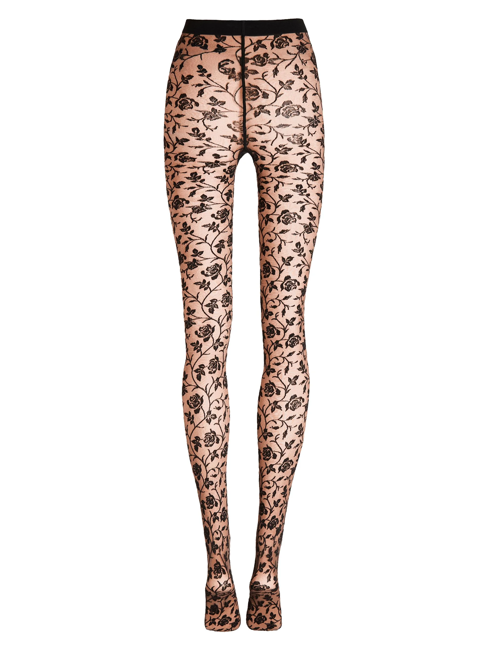 Women's Rose Tights - Fairly Light - 1