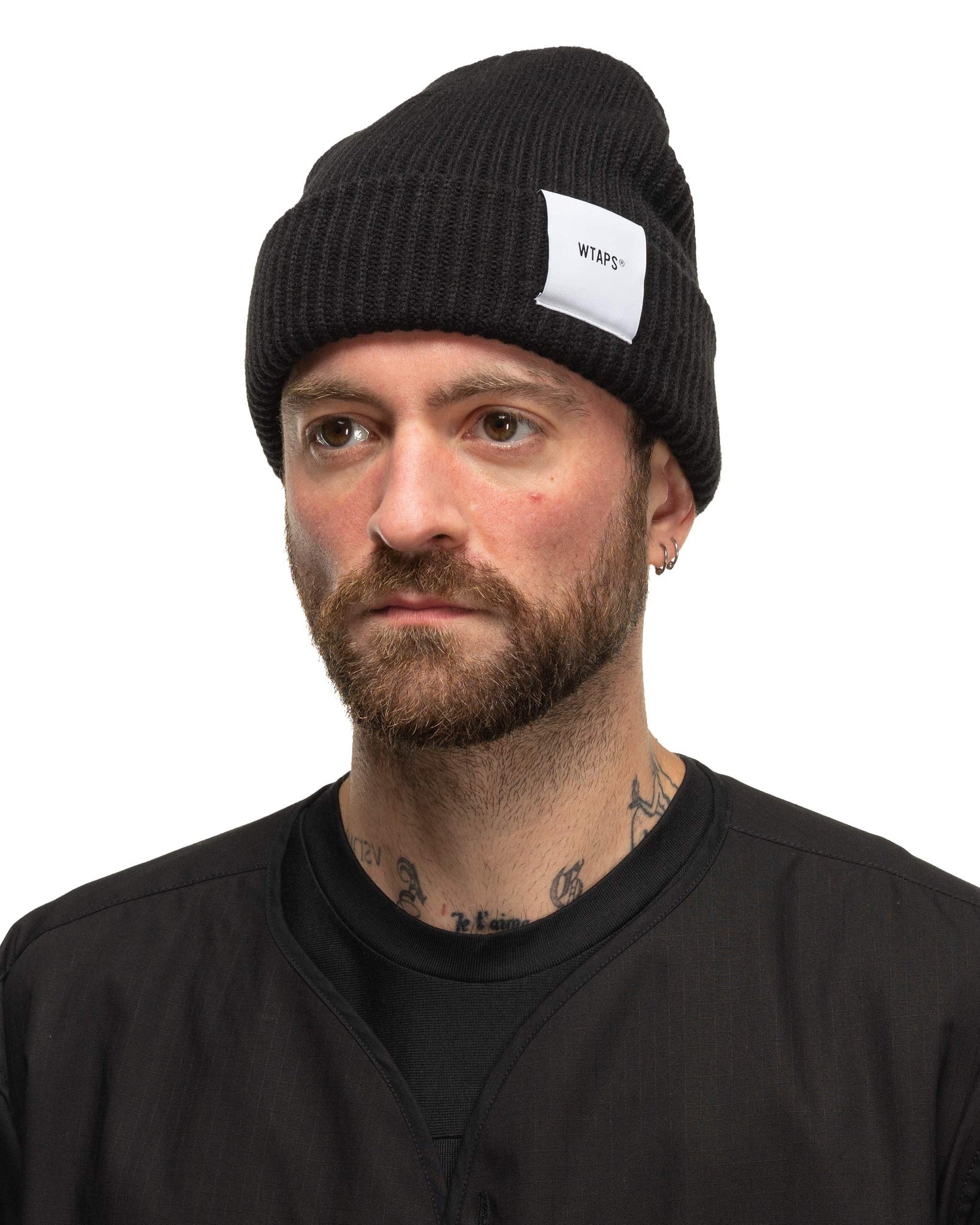 Beanie 01 Acrylic BLACK