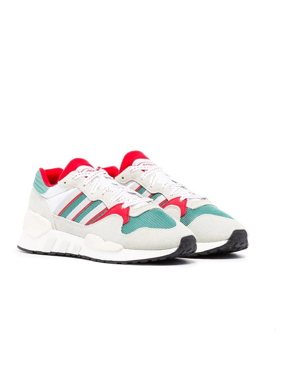 Never Made multicoloured ZX930 x EQT suede sneakers - 2