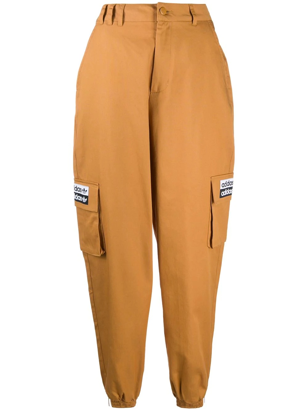 trefoil-logo cargo trousers - 1