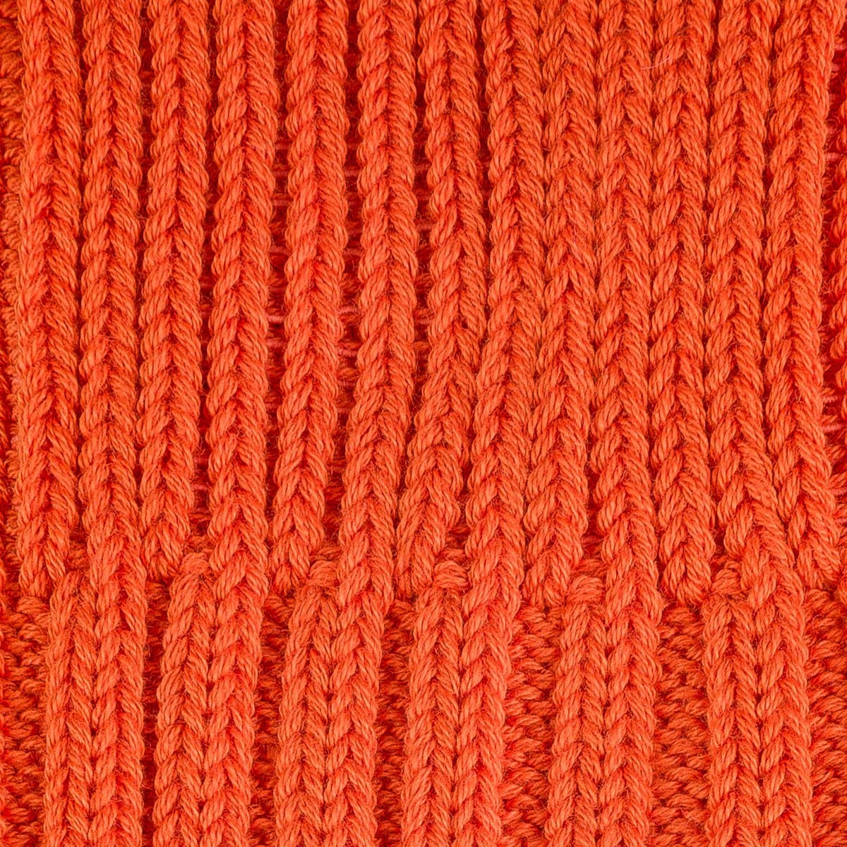 DEC-CAS-N-ORA Decka Cased Heavyweight Plain Socks - Neon Orange - 3