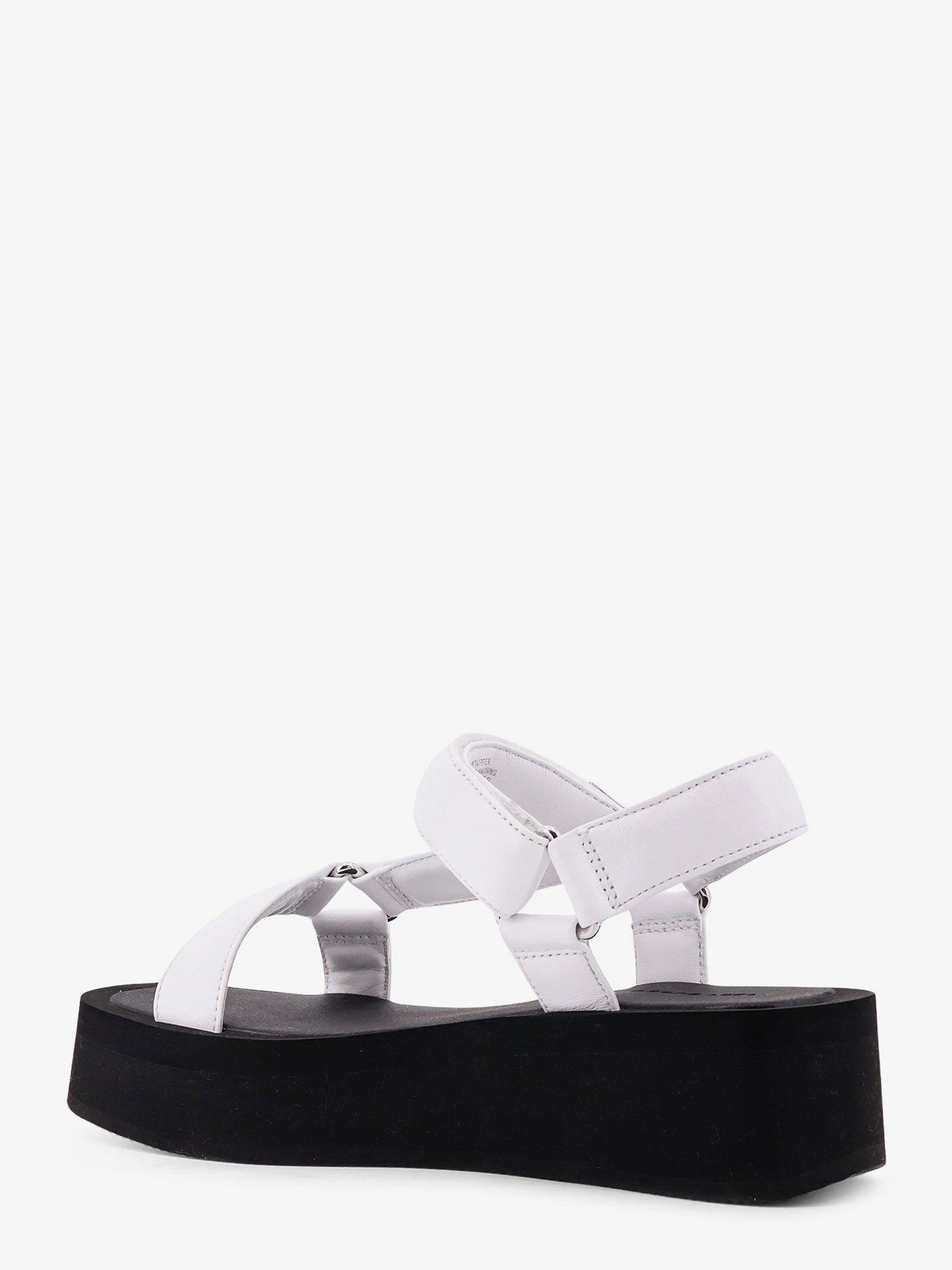 TORY BURCH - Tory Burch Mellow Leather Wedge Sandals - 3