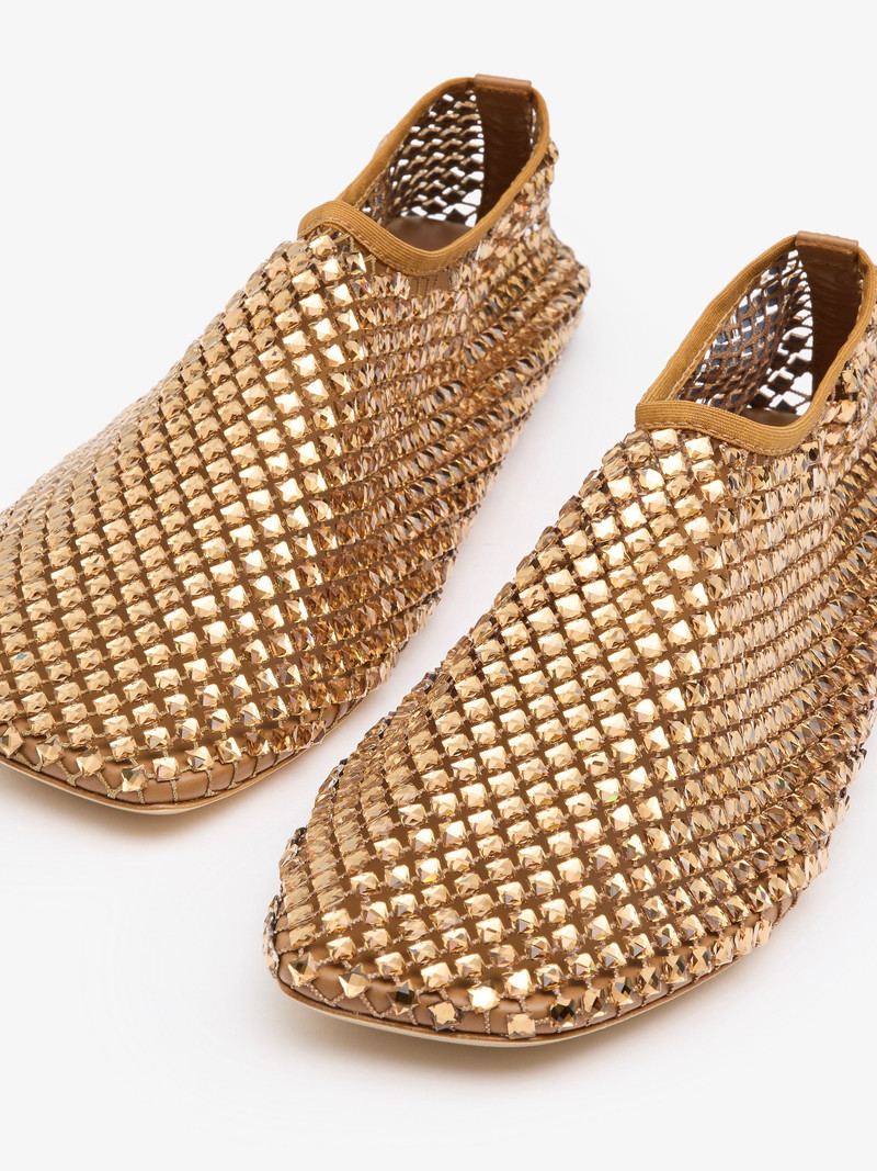 CHRISTOPHER ESBER Minette Bezeled Flat outlook