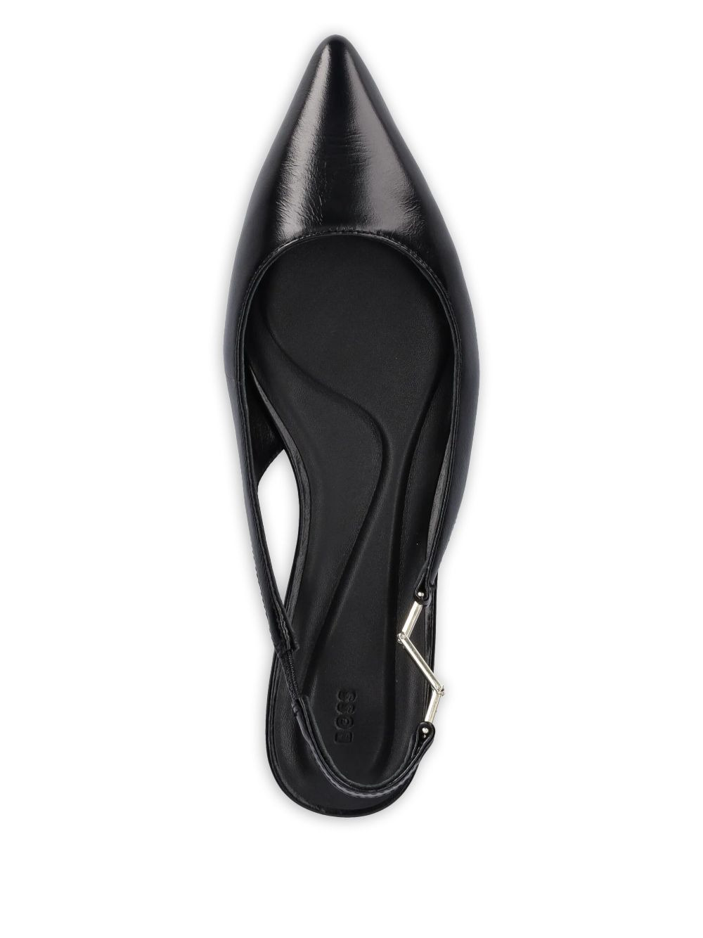 slingback pointed-toe flats - 4