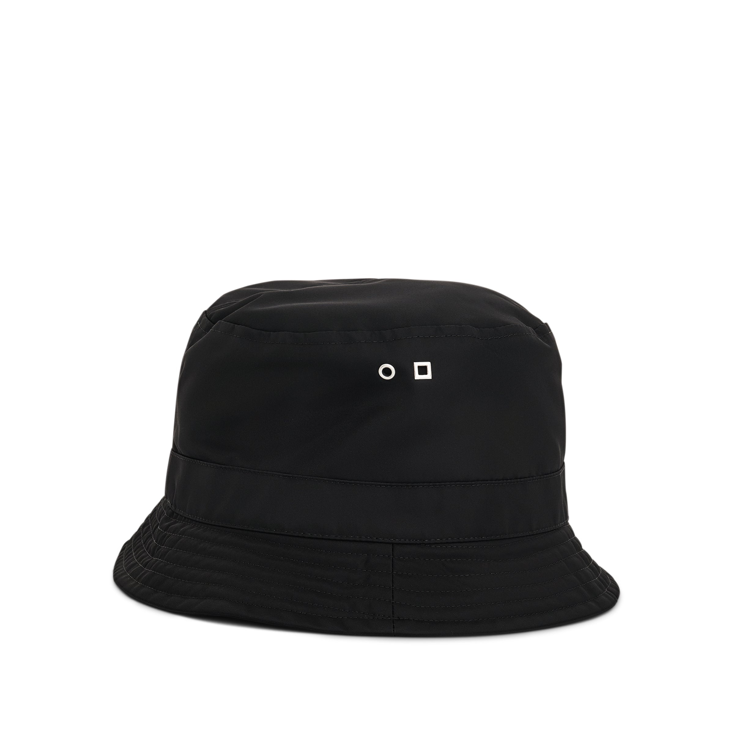 Ovalie Logo Bucket Hat in Black - 2