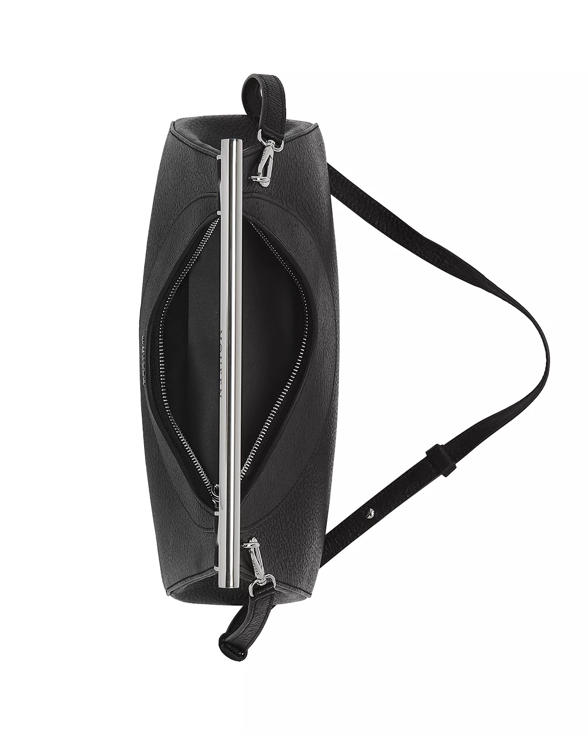 Cross Bar Small Leather Bag - 3