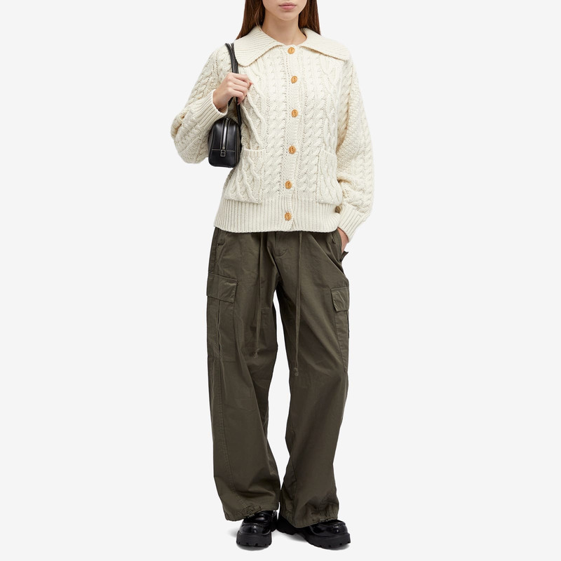 Dunst DUNST Unisex Fisherman Knit Cardigan outlook