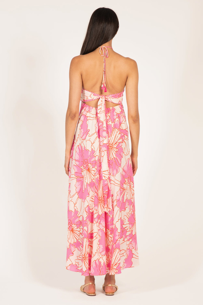 Long Dress Carla - Pink Petal 6