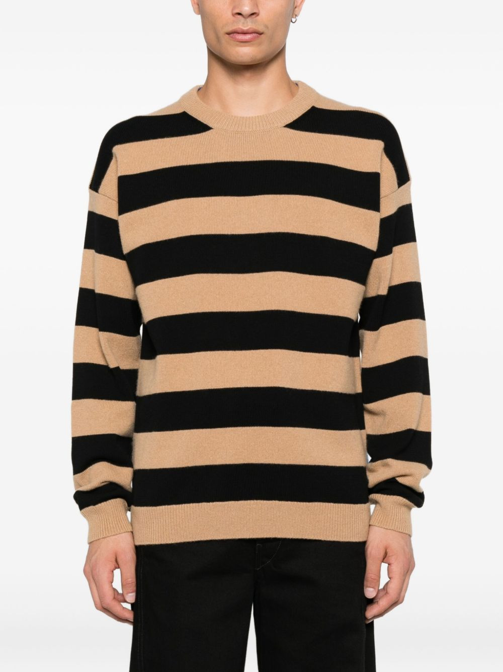 striped wool sweater - 3