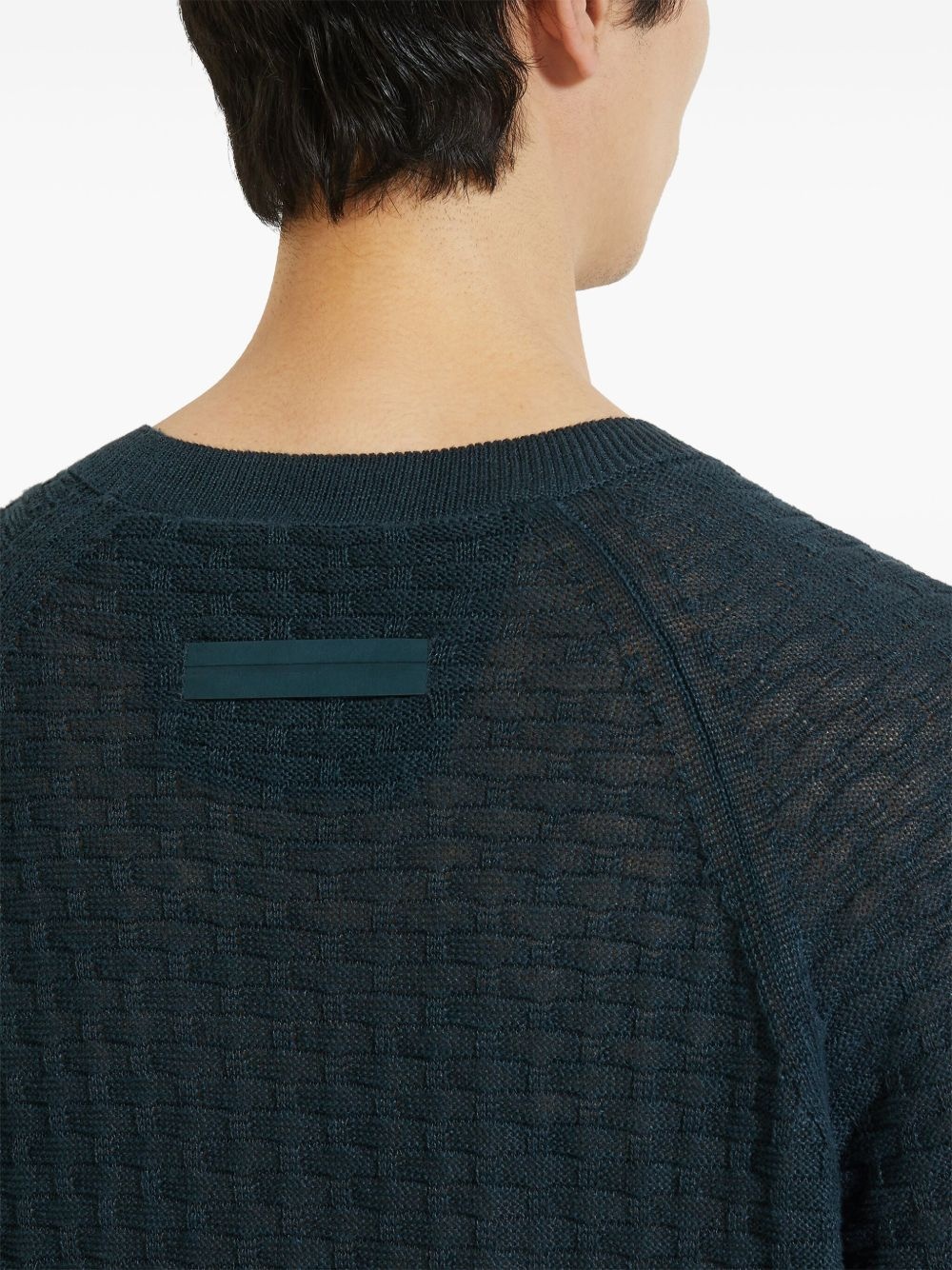 Oasi Lino V-neck sweater - 5