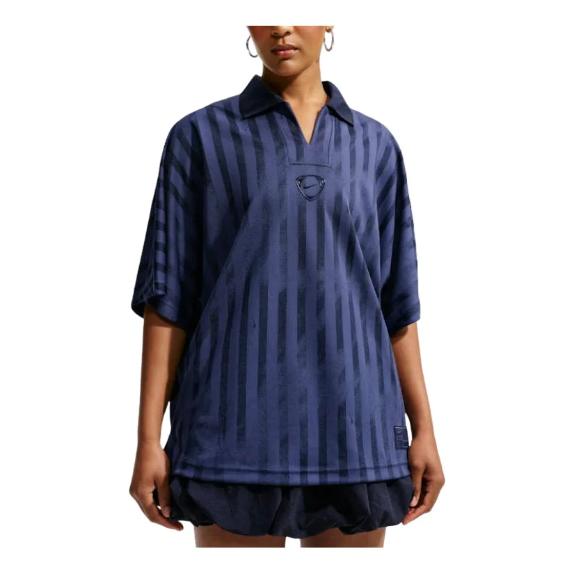 (WMNS) Nike Runway Jersey 'Blackened Blue' IM0289-498 - 1