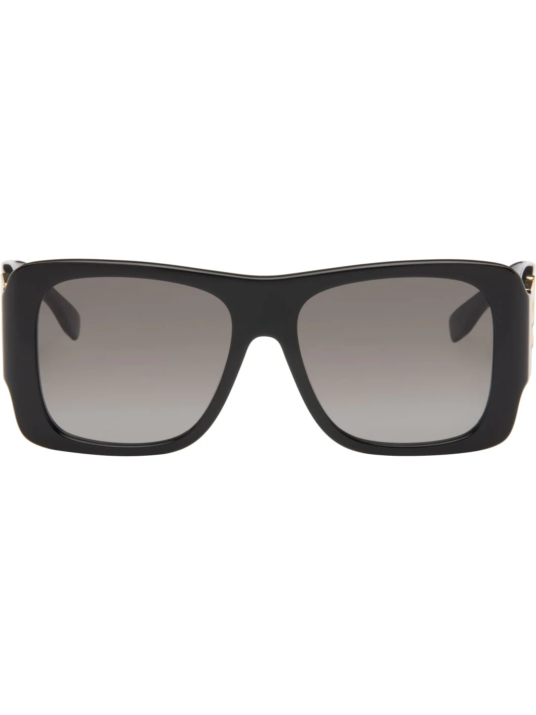 Black 'Forever Fendi' Square Sunglasses - 1