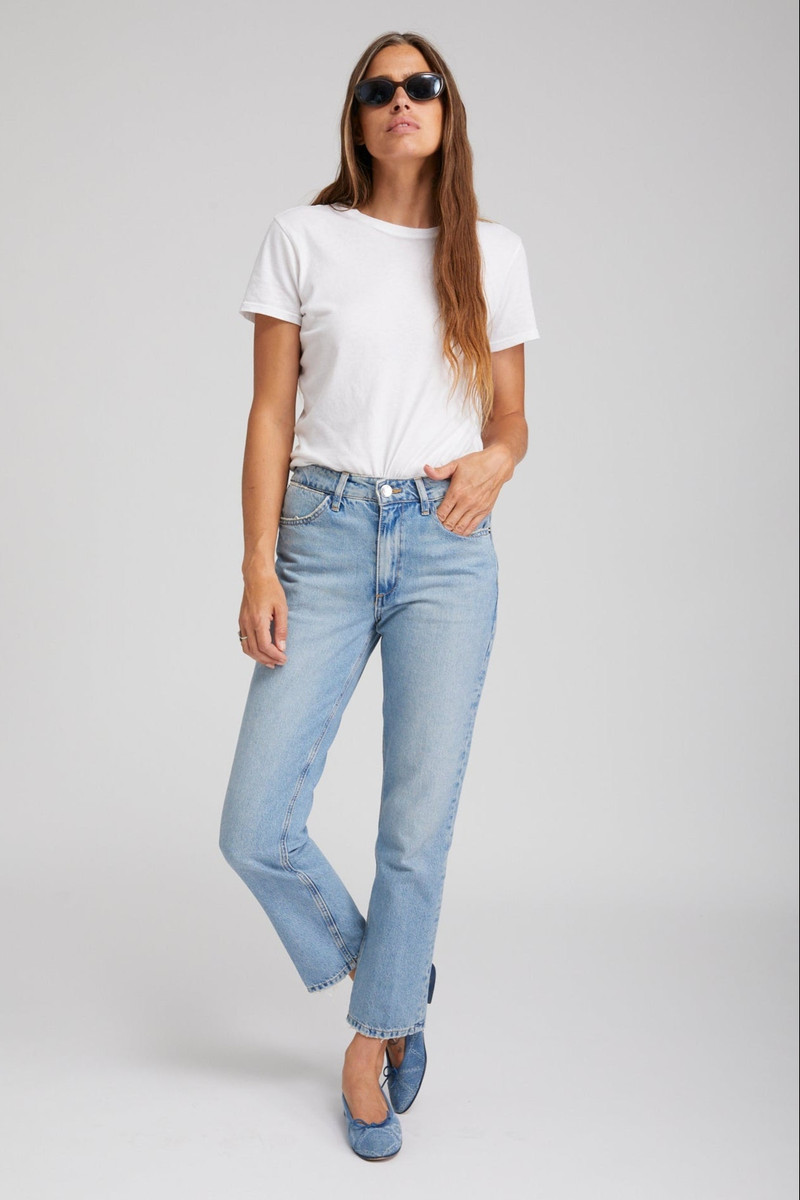 SPRWMN VICTORIA SLIM STRAIGHT DENIM outlook