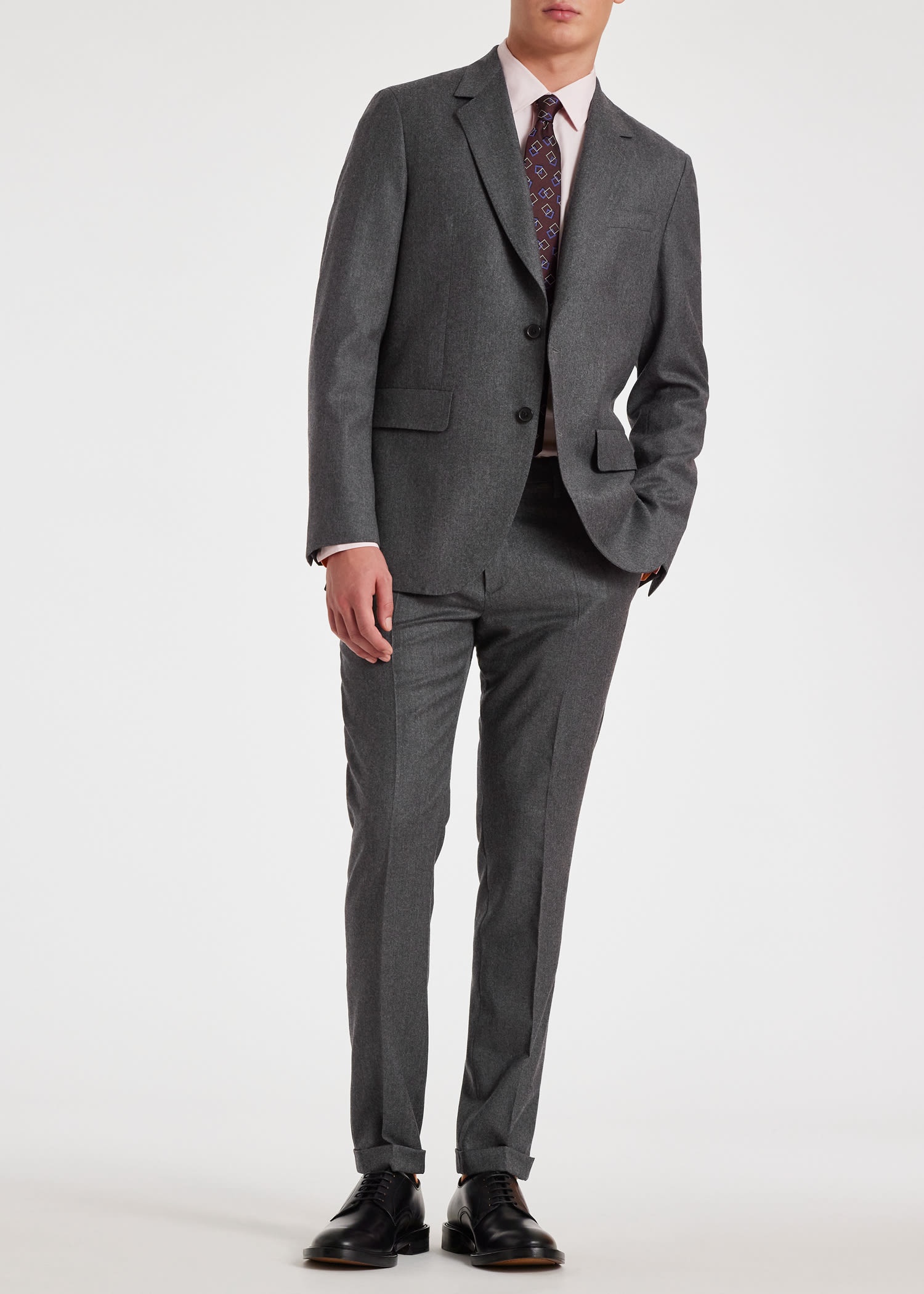 Wool-Cashmere Suit - 9