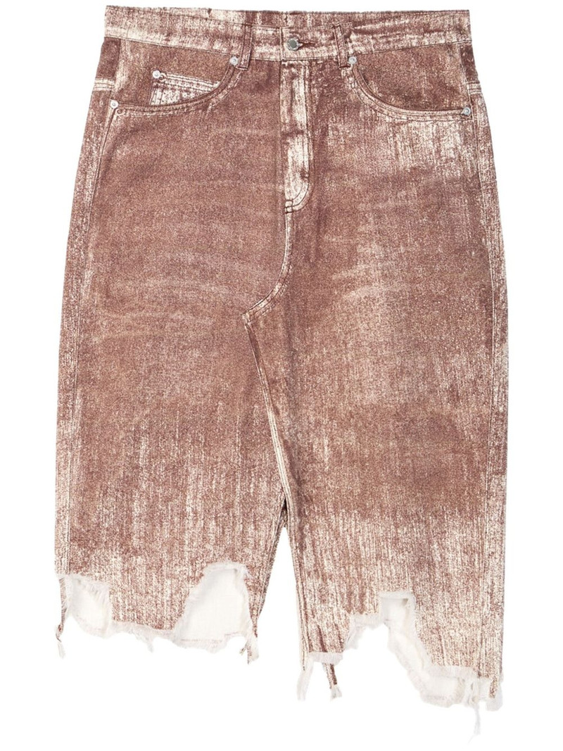 distressed denim skirt 1