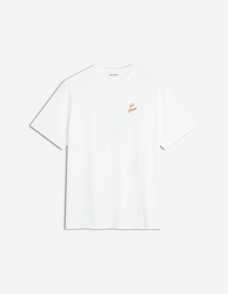 BIKING BARISTA FOX RELAX TEE-SHIRT 1