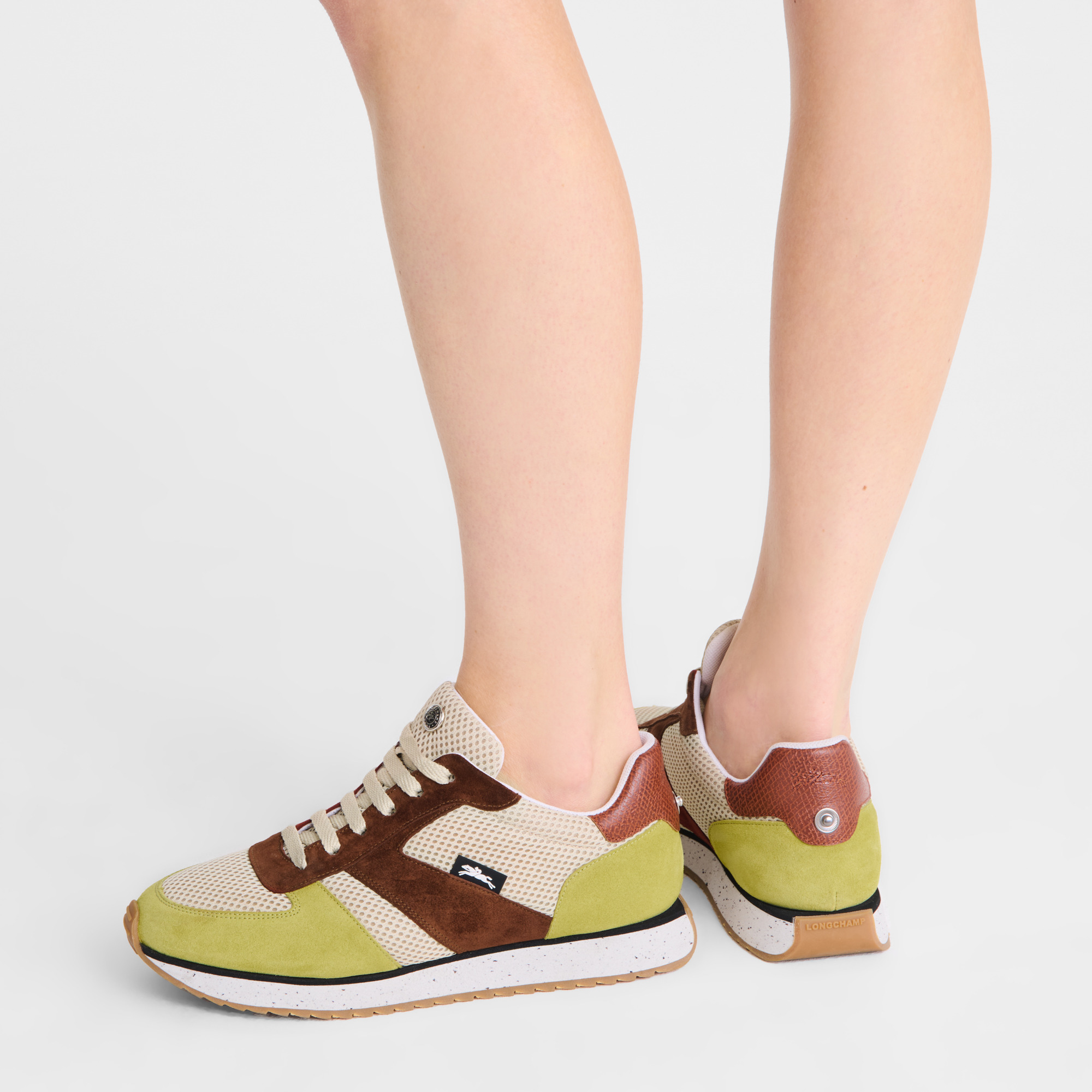 Le Pliage Green Sneakers Bark - Leather - 6