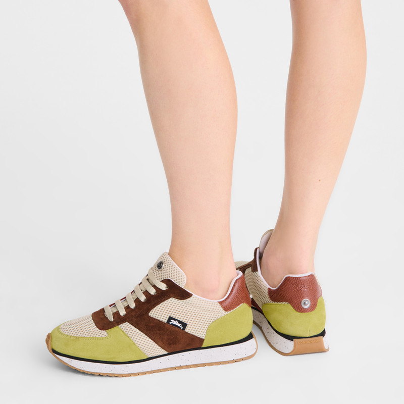 Le Pliage Green Sneakers Bark - Leather 6