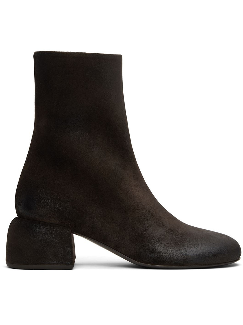 Brown Basata Suede Ankle Boots 1