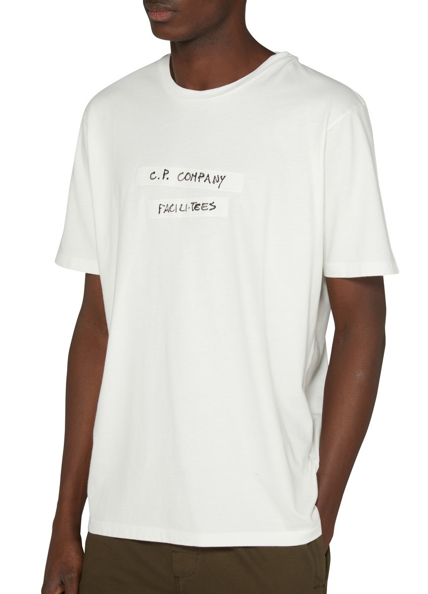 C.P. Company 24/1 Jersey Facili-Tees Graphic t-Shirt | 24s