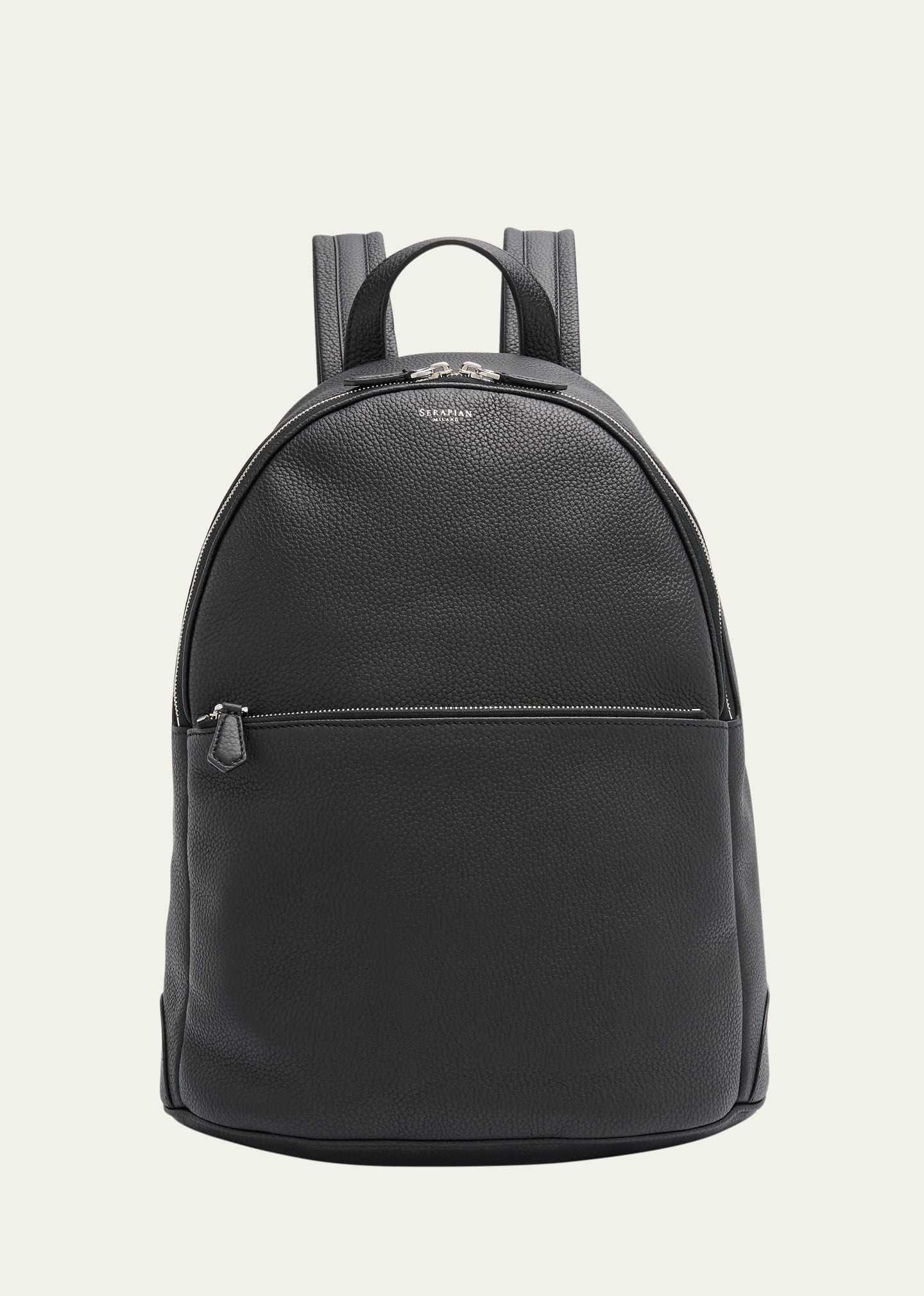 Men's Cachemire Leather Backpack - 1