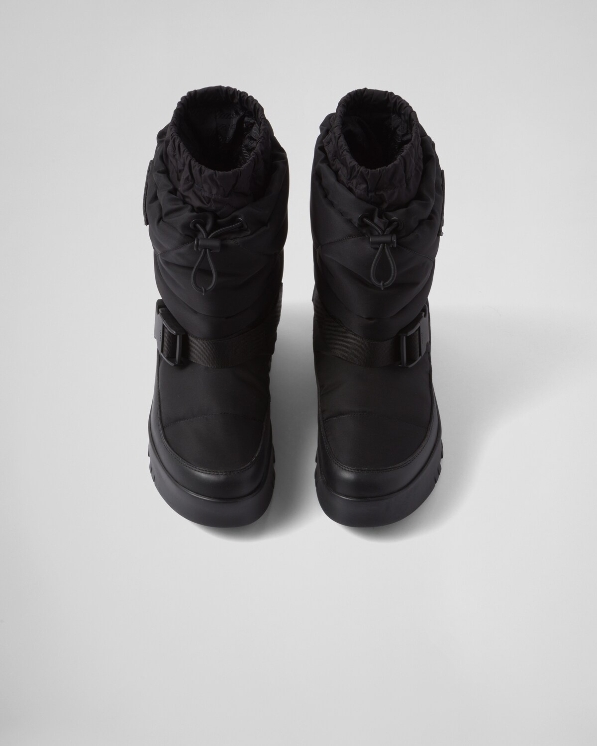 Nylon gabardine booties - 4