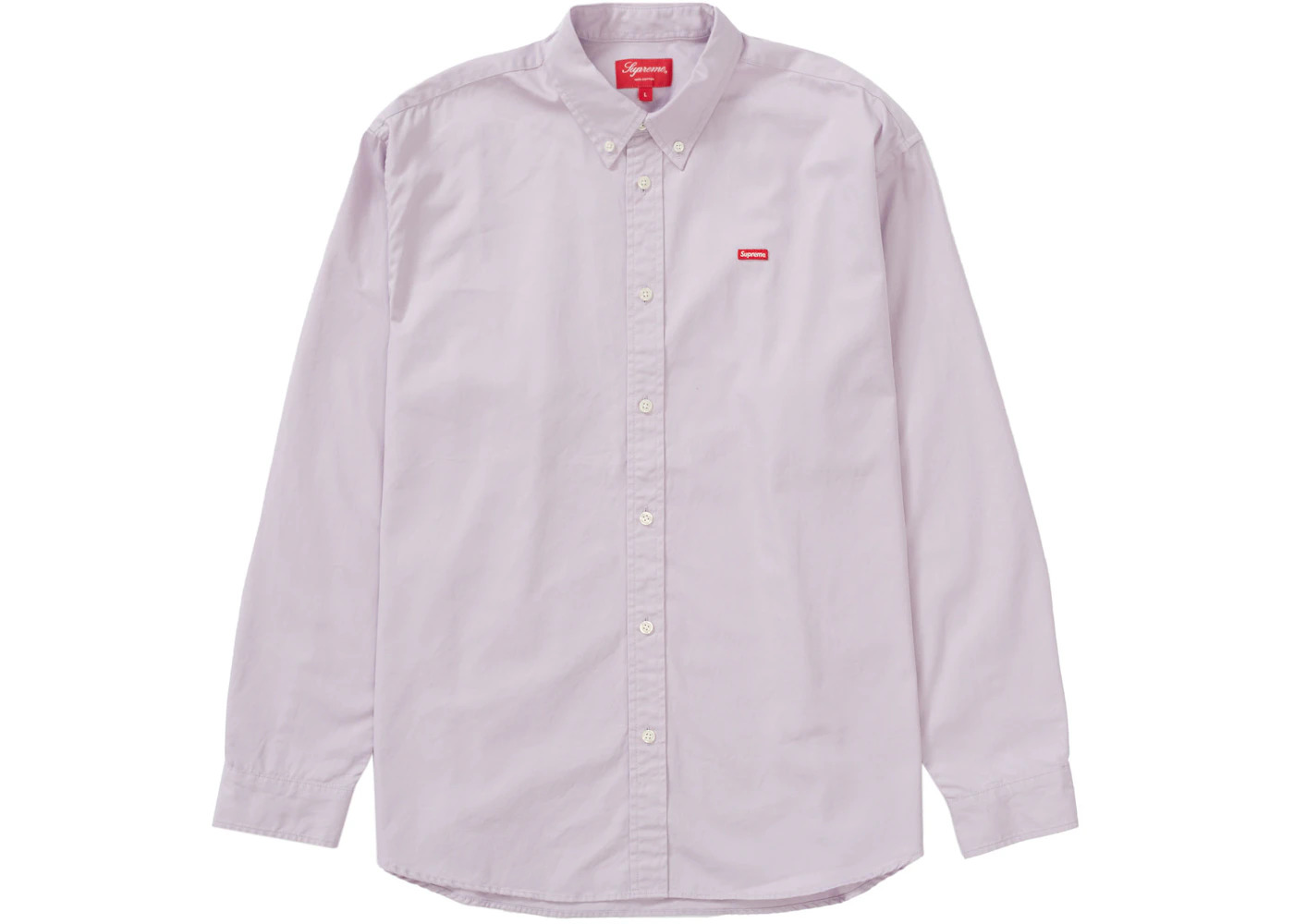 Supreme Small Box Shirt Lavender - 1