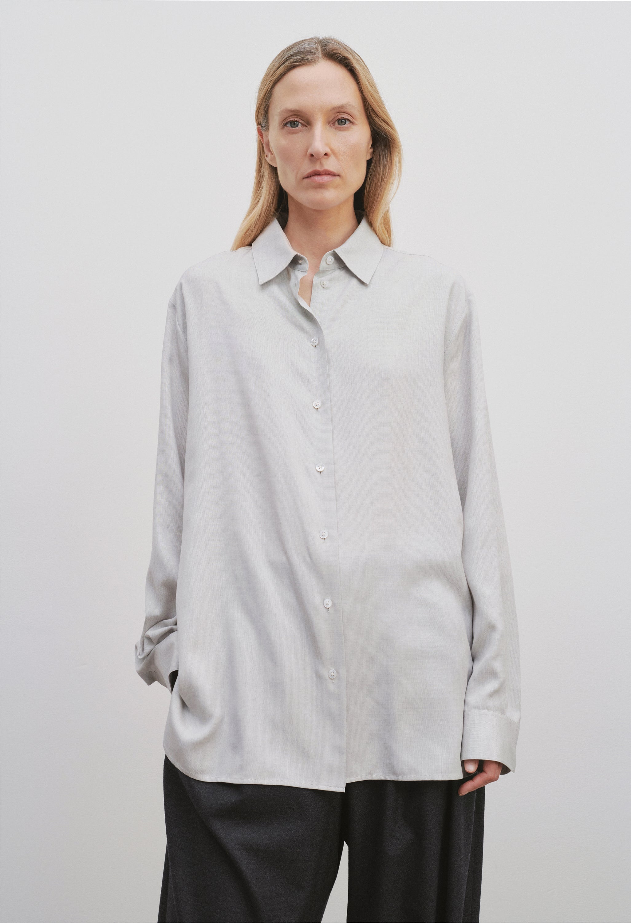 Sisilia Shirt in Silk - 3