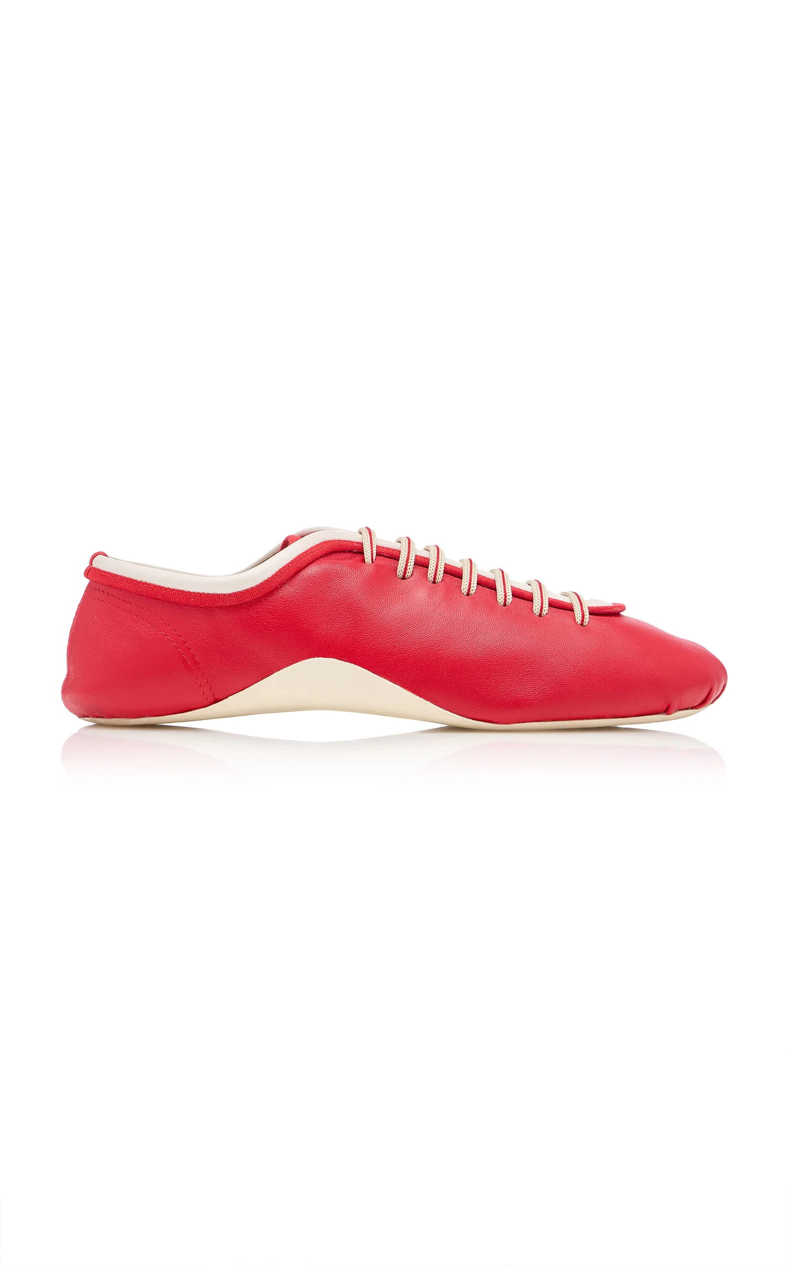 Leather Ballerina Sneaker - 1