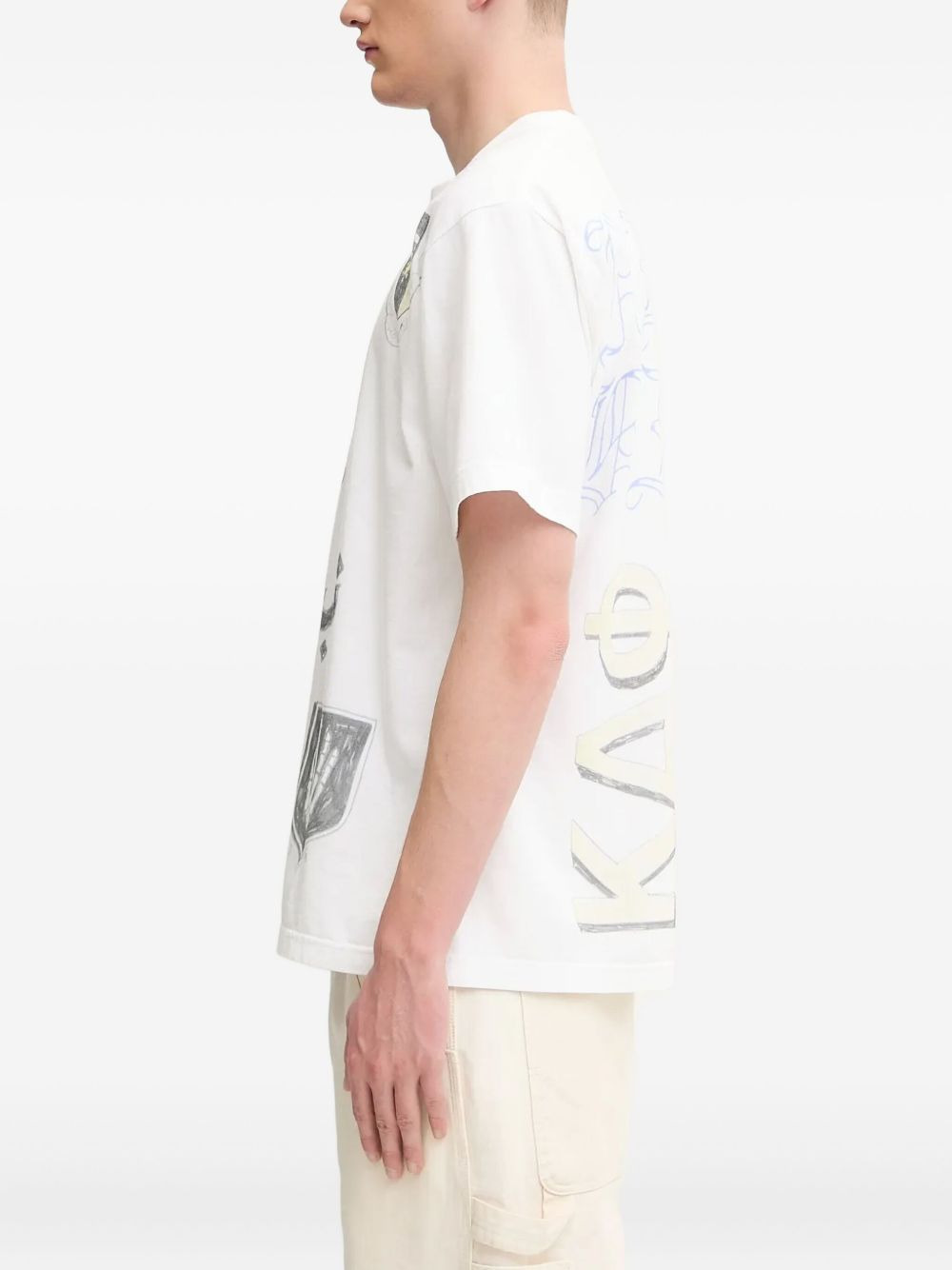 graphic-print T-shirt - 3