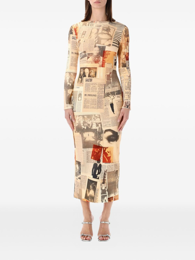 rib journal midi dress 1