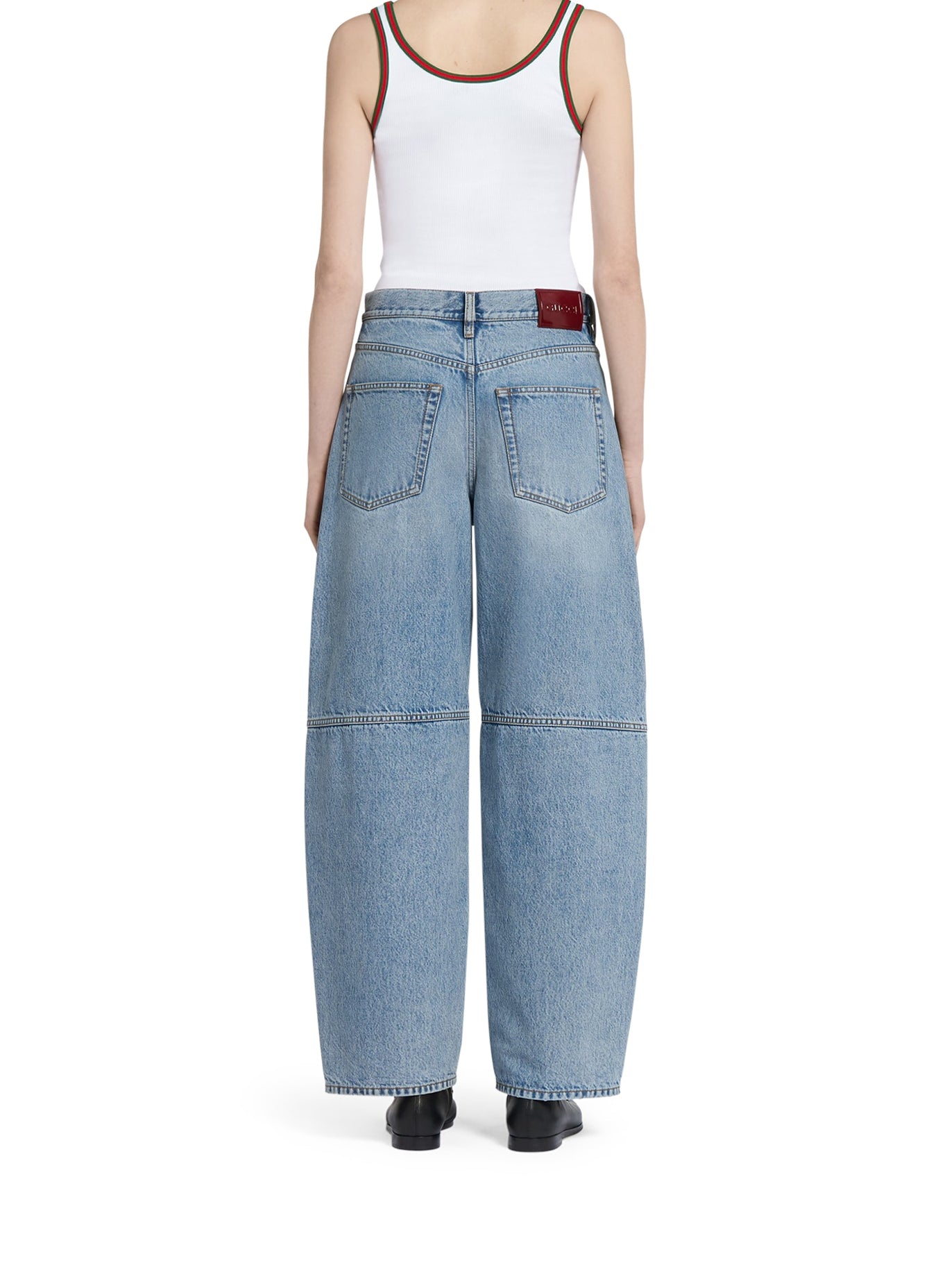 BALLOON DENIM PANT WITH PETITE FIT - 4