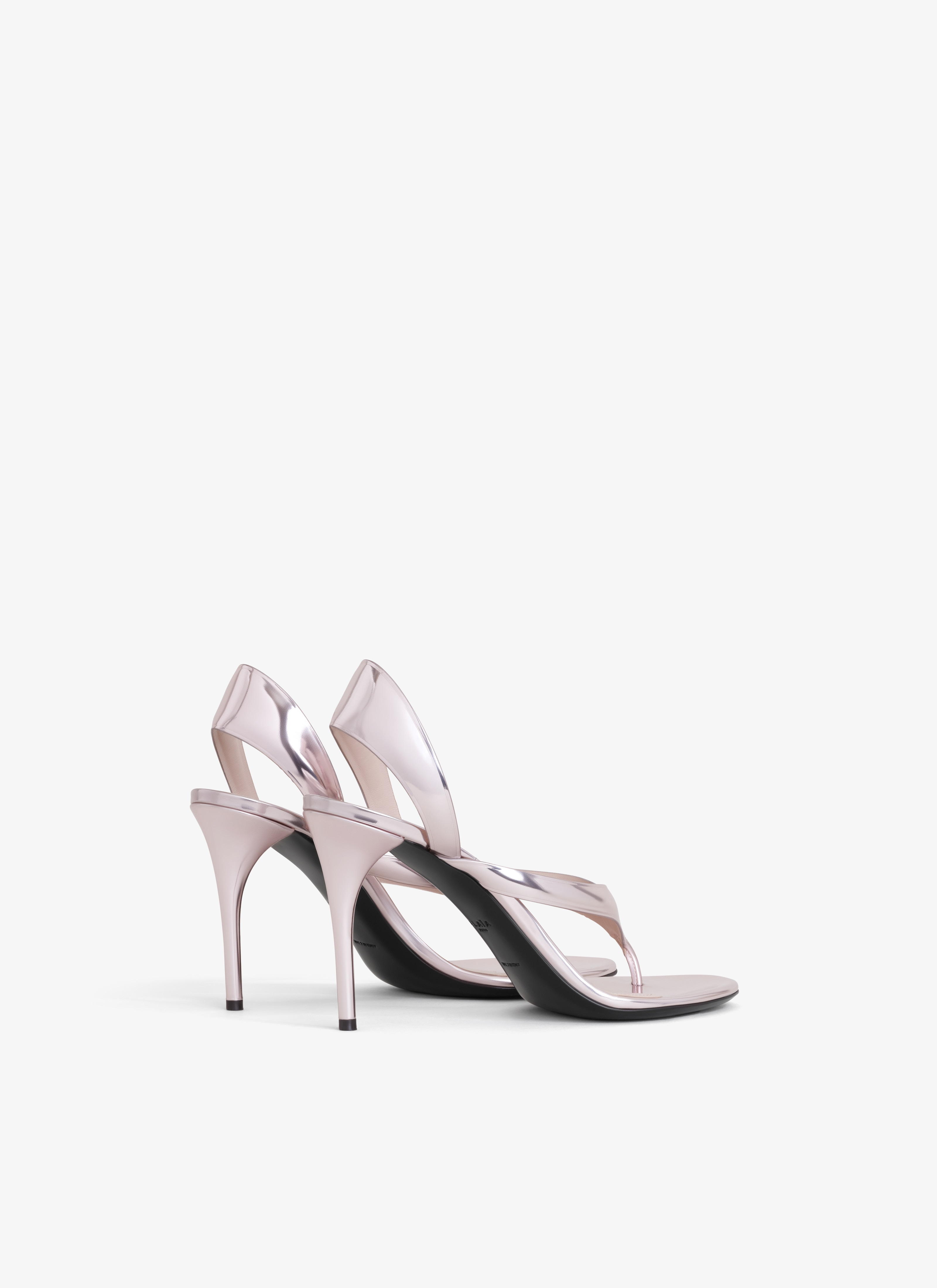 INFRADITO SANDALS IN LAMINATED LEATHER - 2
