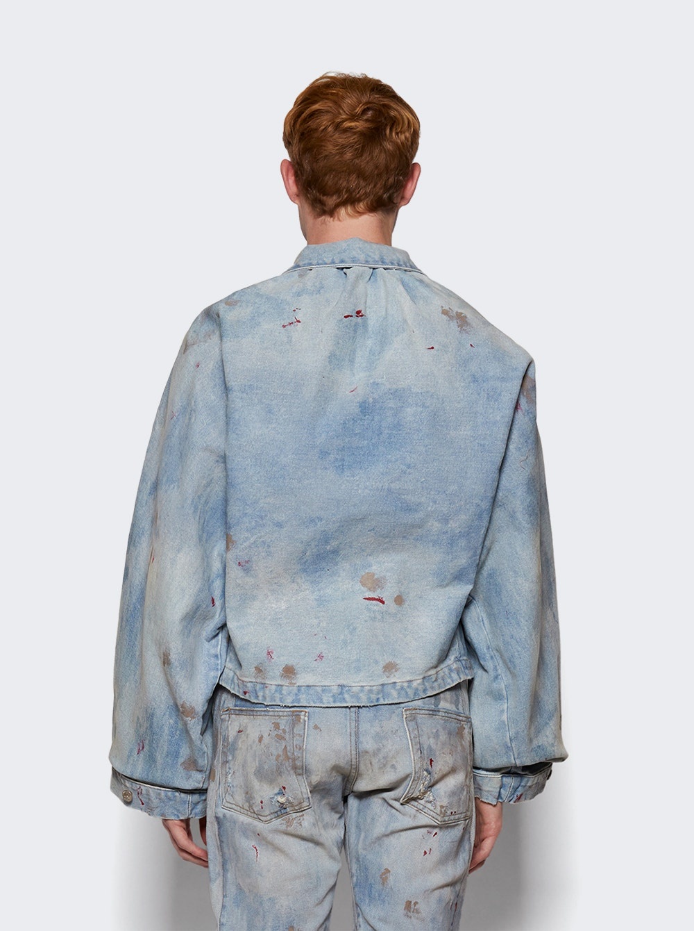 Painted Rose Trucker 3 Denim Jacket Indigo - 5