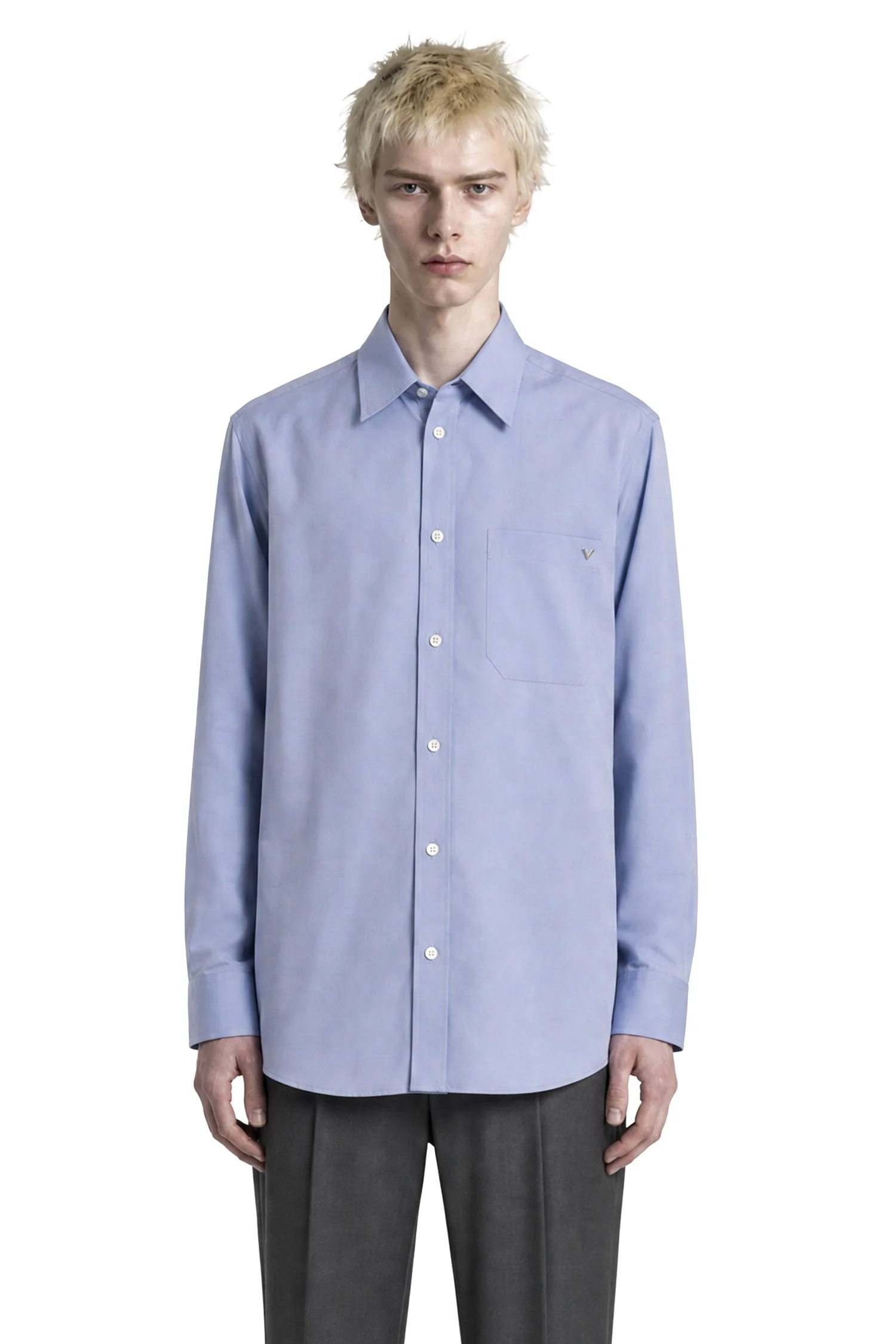 Vgold Oxford Cotton Shirt - 1