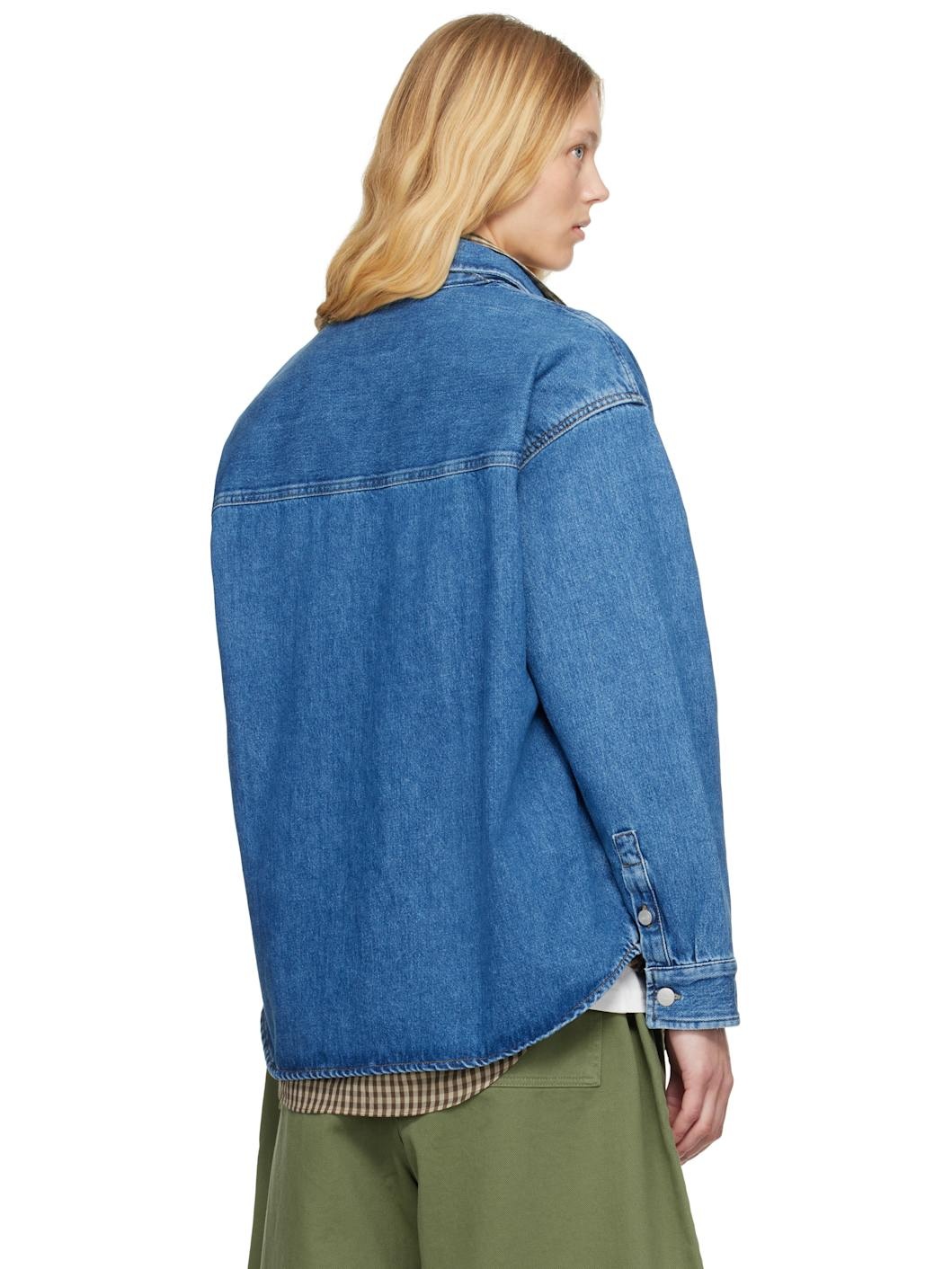 Blue Alta Denim Shirt - 3